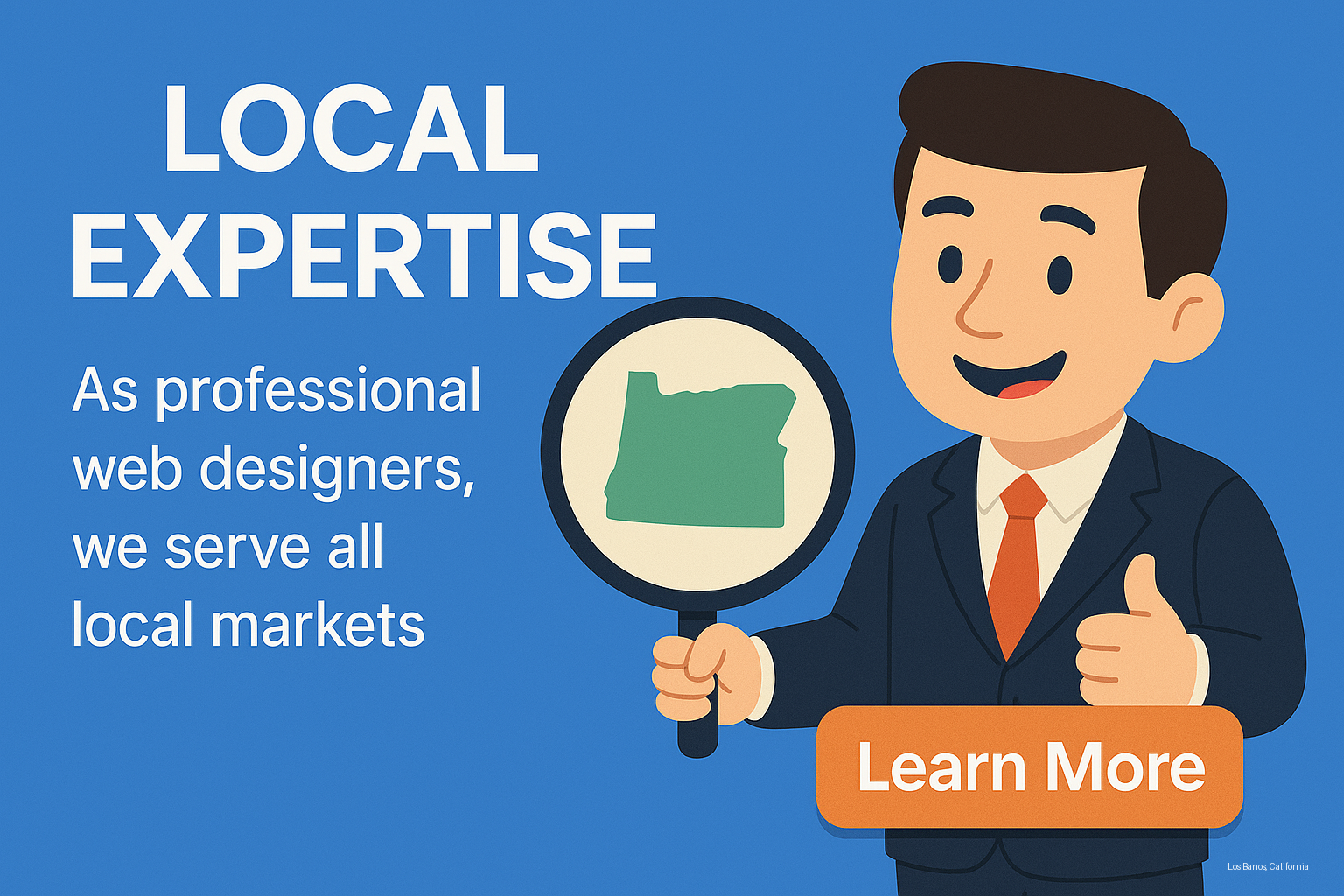 Local Los Banos, California Web Design